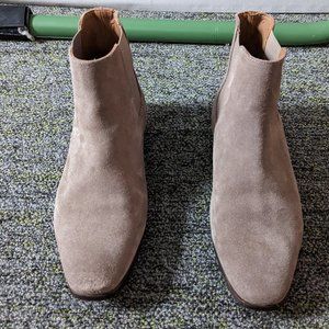 ExpressTobacco Genuine Suede Chelsea Boots 10